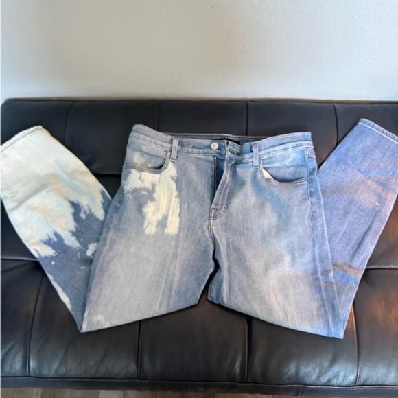 J Brand Jeans Women's Alana High Rise Crop Skinny Jean, Downpour - Picture 2 of 4